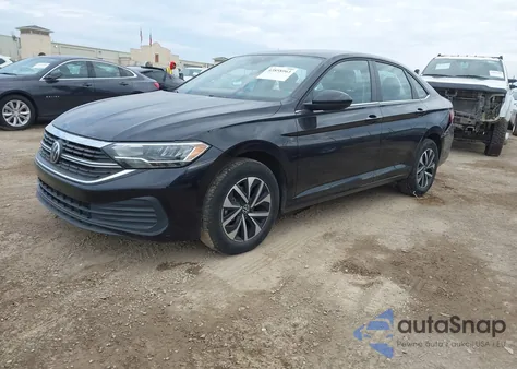 2024 Volkswagen Jetta 1.5T S from USA, damaged, VIN 3VW5M7BU2RM072277